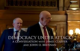 DEMOCRACY UNDER ATTACKː A CONVERSATION WITH JAMES CLAPPER AND JOHN O BRENNAN [AND ROB REINER]