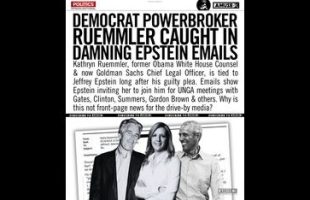DEMOCRAT POWER BROKER RUEMMLER 📩 CAUGHT IN DAMNING EPSTEIN EMAILS