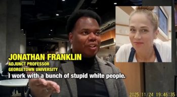 GEORGETOWN PROFESSOR CAUGHT ON HIDDEN CAMERA 📹 CALLING BLACK CONSERVATIVES COONS BY JAMES O'KEEFE