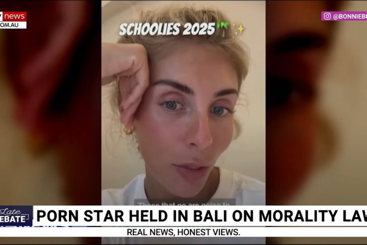 INFAMOUS PORN STAR BONNIE BLUE ARRESTED IN BALI ⚖ FOR EXTRAVAGANT SEX QUEST