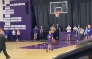 KID NEEDS TO MAKE FOUR BUCKETS TO WIN 💲10,000