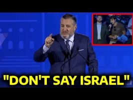 TEL AVIV TED CRUZ FREAKS OUT ₪ AT STUDENTS ASKING ABOUT ISRAEL