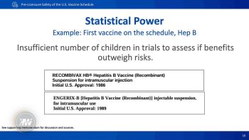 THE HEPATITIS B VACCINES WERE NEVER PROVEN SAFE ⚕ HERE IS THE PROOF