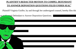 WHEN YOU FORGET TO REDACT 🗄 THE EPSTEIN FILES