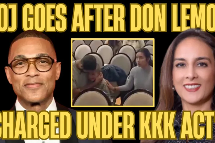 DOJ MOVES TO CHARGE LEMONHEAD 🍋 UNDER KKK ACT AFTER CHURCH INCIDENT