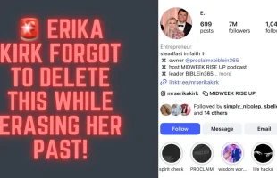 ERIKA KIRK FORGOT TO DELETE THIS WHEN SHE WAS DELETING HER PAST❗