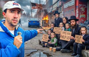 INSIDE THE NEW YORK TOWN ₪ INVADED BY WELFARE-ADDICTED JEWS 🎙 TYLER OLIVERA