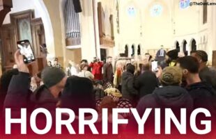 LEMONHEAD 🍋 JOINS ANTI-ICE MOB DISGRACEFULLY STORMING A MINNEAPOLIS CHURCH DURING SUNDAY SERVICE