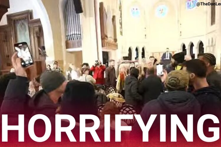 LEMONHEAD 🍋 JOINS ANTI-ICE MOB DISGRACEFULLY STORMING A MINNEAPOLIS CHURCH DURING SUNDAY SERVICE