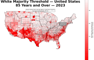 WHITE MAJORITY THRESHOLD