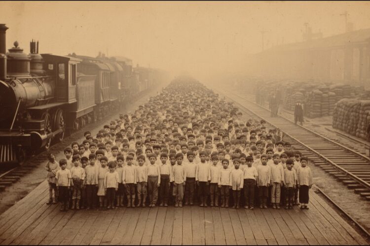250,000 CHILDREN WITH NO PARENTS 🚆 THE ORPHAN TRAINS NOBODY CAN EXPLAIN [1854-1929]