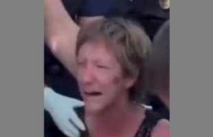 A LITTLE GIRL CALLED HER FATHER AS A MAN IN A DRESS ⚧ WAS TRYING TO BREAK INTO THEIR HOME [FAFO]