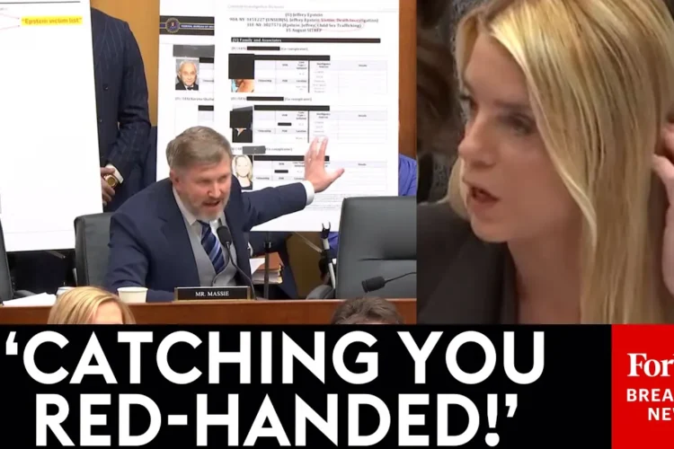 BREAKING NEWSː MASSIE AND BONDI HAVE SHOCKING FIGHT AS HE ACCUSES HER OF EPSTEIN COVER-UP❗