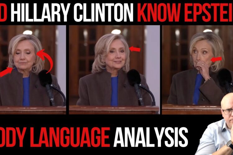 DID HILLARY DIANE RODHAM CLINTON KNOW JEFFREY EPSTEIN❓ BODY LANGUAGE ANALYSIS