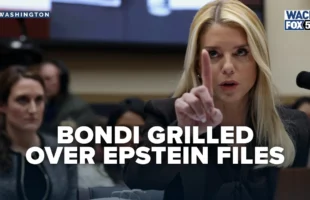 HOUSE LAWMAKERS CHALLENGE BONDI 🔞 ON EPSTEIN FILE HANDLING