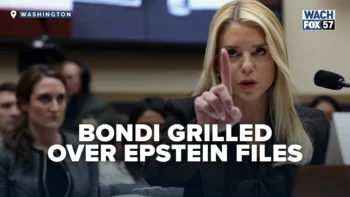 HOUSE LAWMAKERS CHALLENGE BONDI 🔞 ON EPSTEIN FILE HANDLING