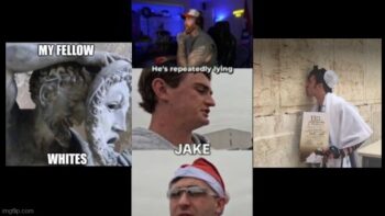 JAKE LANG MASQUERADES 🎭 AS A WHITE CATHOLIC ₪ BUT TONGUE-KISSED THE WALL❗