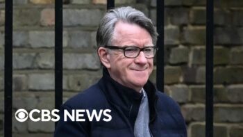 PETER MANDELSON, FORMER UK AMBASSADOR TO US 🔞 ARRESTED WEEKS AFTER LATEST EPSTEIN FILES RELEASE