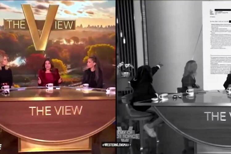 THESE LOSERS ON THE VIEW CHANGED THEIR STANCE AFTER WHOOPI'S NAME WAS DROPPED IN THE EPSTEIN FILES❗