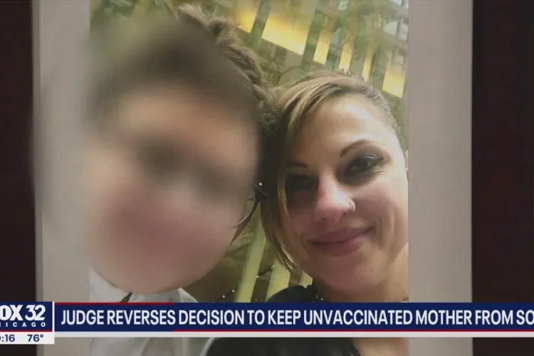 COOK COUNTY JUDGE REVERSES DECISION ⚕ TO KEEP UNVACCINATED CHICAGO MOM FROM SON