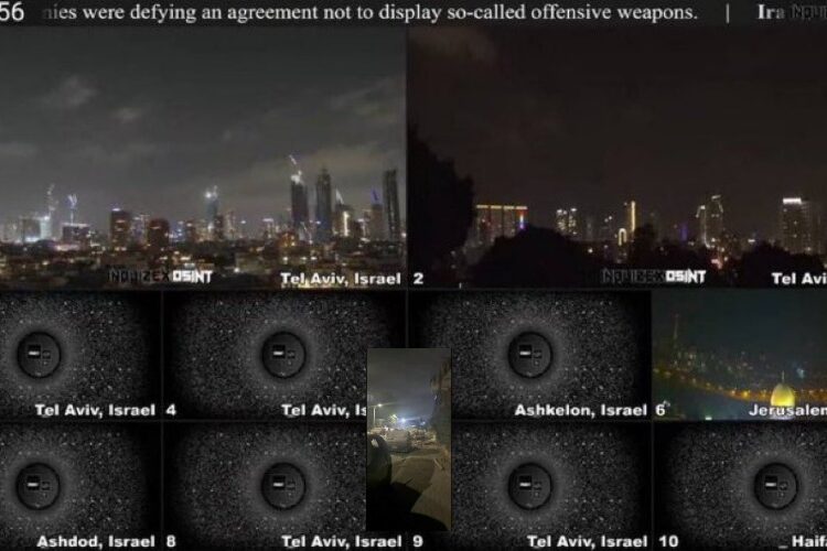 DESPITE LOCAL [& MAINSTREAM MEDIA] CENSORSHIP 🚨 IMAGES OF TEL AVIV ARE REACHING US