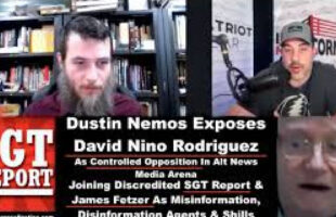 DUSTIN NEMOS EXPOSES DAVID NINO RODRIGUEZ AS CONTROLLED OPPOSITION ALONGSIDE JIM FETZER SGT REPORT❗