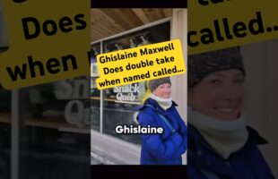 GHISLAINE MAXWELL AND HER BROTHER PHILIP SPOTTED ON THE STREETS OF QUEBEC❗