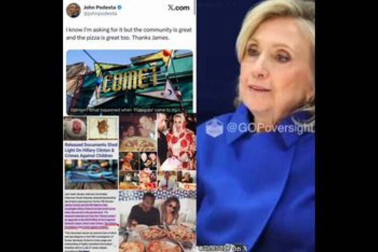 HILLARY DIANE RODHAM CLINTON 🍕 AND THE ENTIRE DC ELITE GLOBAL CHILD TRAFFICKING RING IS PIZZAGATE