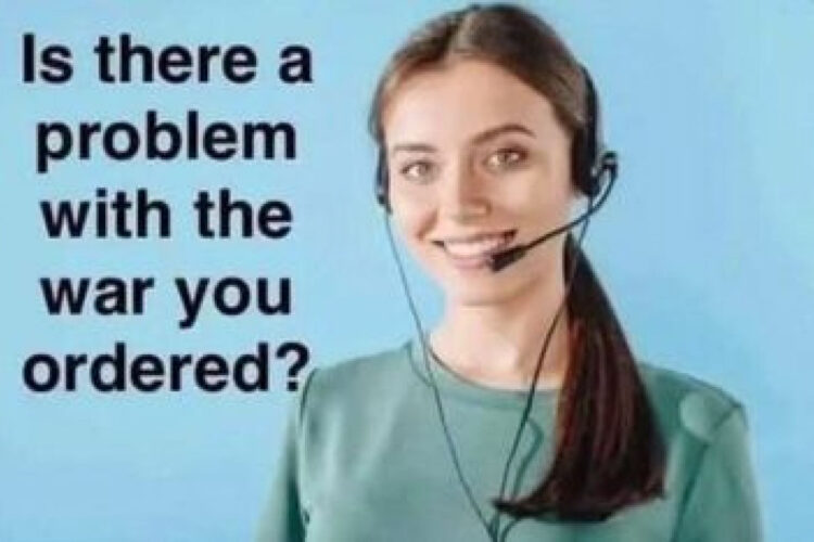 IS THERE A PROBLEM WITH THE WAR YOU ORDERED, ISRAEL❓