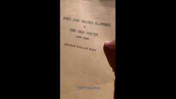 JEWS AND NEGRO SLAVERY ₪ IN THE OLD SOUTH [1789-1865]