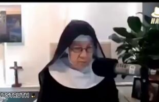 NUN CALLS OUT THE POPE AS THE SPIRITUAL LEADER 👿 OF THE EVIL GLOBALISTS DEPOPULATION AGENDA