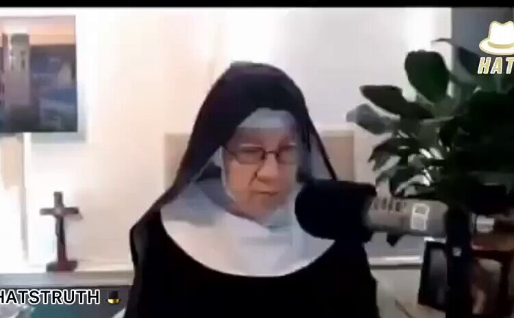NUN CALLS OUT THE POPE AS THE SPIRITUAL LEADER 👿 OF THE EVIL GLOBALISTS DEPOPULATION AGENDA