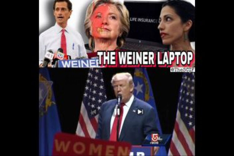ONCE THE WEINER LAPTOP IS EXPOSED 💻🔥 THE CABAL WILL FALL