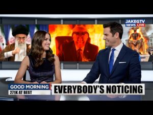 POVː YOU TRY WATCHING THE IRAN REGIME CHANGE BUT THE ANCHORS KEEP NOTICING