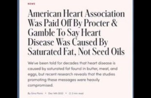 THE BAIT AND SWITCH 🔄 OF SEED OILS
