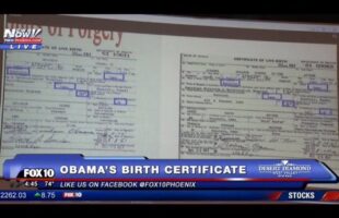 THE FRAUD OF THE BATHHOUSE BARRY BIRTH CERTIFICATE IS BEING EXPOSED❗