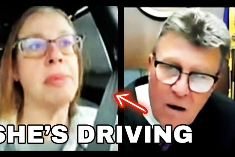 WOMAN INSISTS SHE IS NOT DRIVING CAR IN ZOOM COURT❗