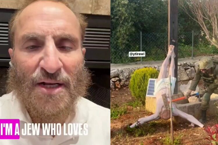 DILDO HAWKING RABBI SHMULEY DEMANDS ₪ CHRISTIANS STOP OVERREACTING TO BLASPHEMY BY IDF SOLDIER