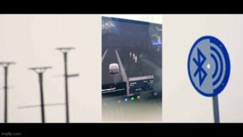 DUDE WAS DRIVING THROUGH A CEMETERY 👀 AND SEES IMAGES OF PEOPLE ON THE TESLA DRIVING MAP❗