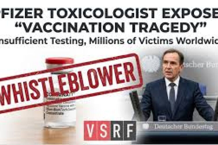 FORMER PFIZER CHIEF TOXICOLOGIST DR HELMUT STERZ ⚕ WARNS OF 60,000 DEAD IN GERMANY FROM COVID VAX