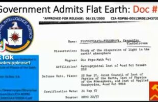 GOVERNMENT DOCUMENTS ADMIT 🗺 FLAT [BIBLICAL] EARTH