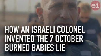 HOW AN ISRAELI COLONEL ₪ INVENTED THE OCTOBER 7 BURNED BABIES LIE