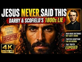 JESUS NEVER SAID THISː DARBY AND SCOFIELD TURNED ISRAEL INTO A FAKE HOLY LAND LIE❗