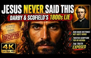 JESUS NEVER SAID THISː DARBY AND SCOFIELD TURNED ISRAEL INTO A FAKE HOLY LAND LIE❗
