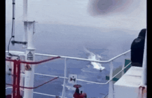 SOMALI SKIMMER 🚤 SKRAGGED AT SEA