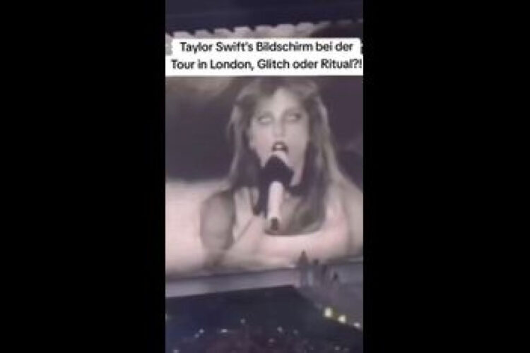 TAYLOR SWIFT CAUGHT GLITCHING DURING A PERFORMANCE IN LONDON❗