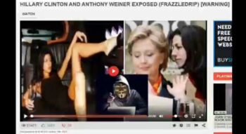 THE ANTHONY WEINER LAPTOP FROM HELL 💻🔥 THE PANTSUITWARPIG 🐗🔞 AND FRAZZLEDRIP
