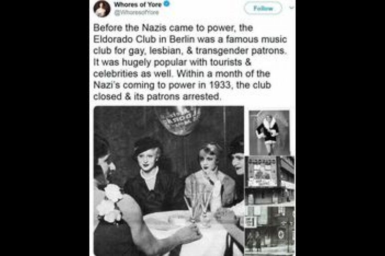 THE ELDORADO CLUB WAS A HUB ₪ OF PERVERSION AND SUBVERSION IN WEIMAR GERMANY