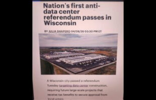 WOMAN WHO LIVES ONLY 1.6 MILES FROM THE META DATA CENTER IN WISCONSIN SPEAKS OUT ON DAMAGED WATER❗