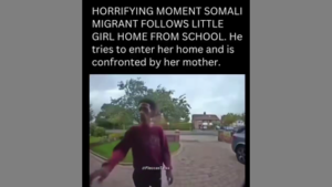 HORRIFYING MOMENT SOMALI MIGRANT 🏫 FOLLOWS LITTLE GIRL HOME FROM SCHOOL